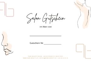Pure Beauty Salon Gutschein