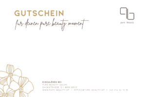 Pure Beauty Salon Gutschein