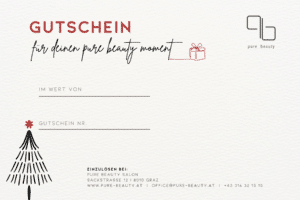 Pure Beauty Weihnachtsgutschein